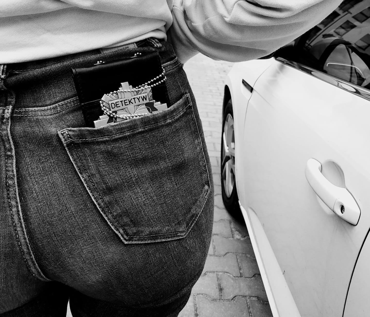 Licencjonowany detektyw w terenie